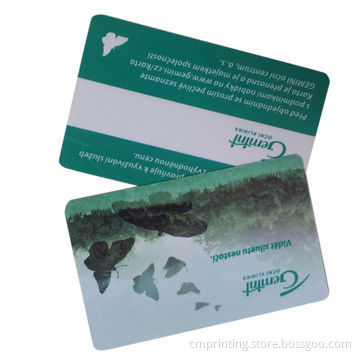 Proximity card, PVC card with full color printing, glossy surface